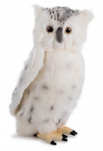 Мягкая игрушка - Сова белая, 30 см. (Hansa, 3719)